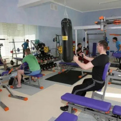 Отель Resort Rehabilitation Center Jaunķemeri Юрмала фитнесс-зал фото 4