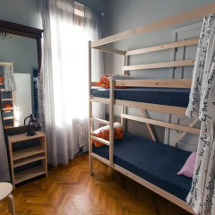 Artist Hostel na Kievskoy Кровать в женском общем номере с двухъярусными кроватями фото 3
