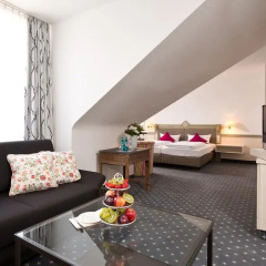 Отель ACHAT Premium Walldorf/Reilingen 4* Улучшенный номер с различными типами кроватей фото 3