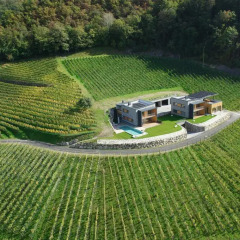 Отель Chalet Eichenstein Im Weinberg Меран спортивное сооружение