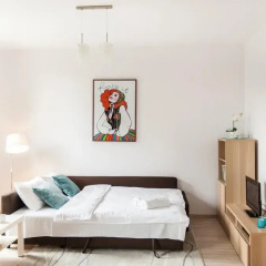 Отель Apartment4you Select Kolejowa Студия с различными типами кроватей фото 50