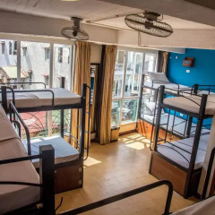 Отель Vietnam Backpacker Hostels Downtown Кровать в общем номере фото 4