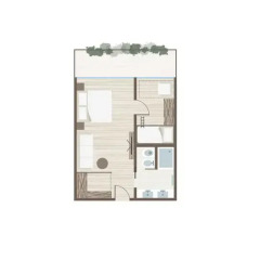 Отель Feuerstein Nature Family Resort 5* Стандартный номер
