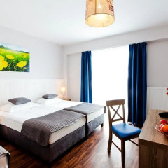 Отель Ach Mazury Stanica Mikolajki 3* Стандартный номер с различными типами кроватей фото 3