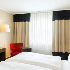 Hotel NH Düsseldorf City Nord 4* Стандартный номер разные типы кроватей фото 16