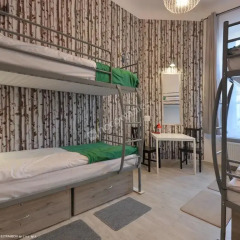 Hostel Lwowska 11 Кровать в женском общем номере с двухъярусной кроватью