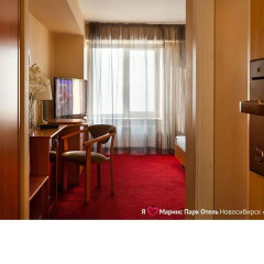 Marins Park Hotel Novosibirsk 4* Стандартный номер с двуспальной кроватью фото 3
