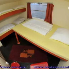 Отель Eastern & Western Comfort Hostelboat Люкс повышенной комфортности с различными типами кроватей фото 7