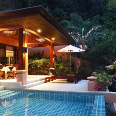 Отель Korsiri Villas 4* Вилла Премиум с различными типами кроватей фото 20
