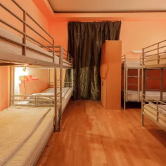 Гостиница Bear Hostels на Смоленской Кровать в общем номере с двухъярусной кроватью фото 10