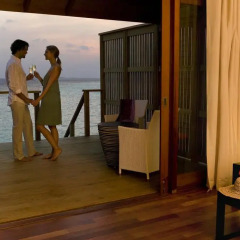 Отель Vilamendhoo Island Resort & Spa 4* Вилла с различными типами кроватей фото 22
