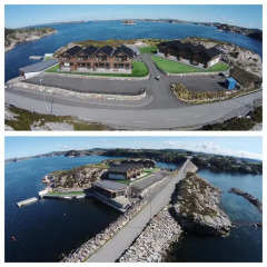 Отель Lauvøy Feriesenter Апартаменты с 2 отдельными кроватями фото 5