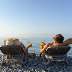 Гостиница Riders Lodge пляж