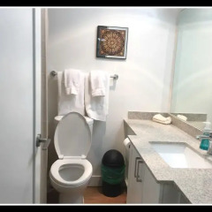 Отель Pelican Suites At Burnaby Канада, Бурнаби - отзывы, цены и фото номеров - забронировать отель Pelican Suites At Burnaby онлайн ванная фото 2