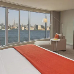 Отель Hyatt Regency Jersey City on the Hudson 4* Стандартный номер с различными типами кроватей фото 4