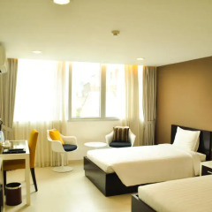Minh Khang Hotel 3* Номер Делюкс с 2 отдельными кроватями фото 3