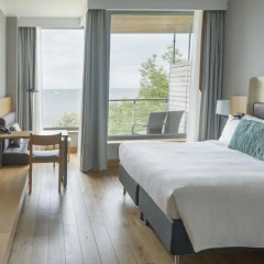 Отель Sopot Marriott Resort & Spa 4* Улучшенный номер с различными типами кроватей фото 2