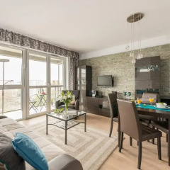 Отель P&O Apartments Aleja Krakowska Польша, Варшава - отзывы, цены и фото номеров - забронировать отель P&O Apartments Aleja Krakowska онлайн комната для гостей фото 5