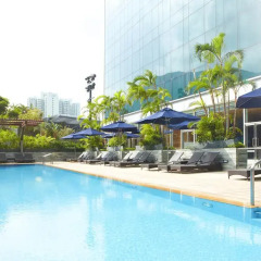 Отель Novotel Citygate Hong Kong 4* Стандартный номер с различными типами кроватей фото 3