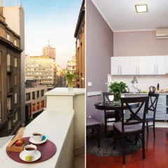 Апартаменты Basco Apartment Terazije Square комната для гостей фото 5