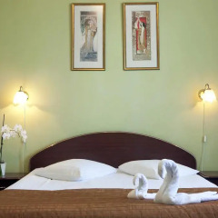 Art Hotel Laine 3* Стандартный семейный номер с двуспальной кроватью фото 3