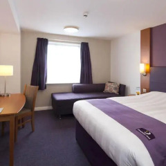 Отель Premier Inn London Stansted Airport 3* Стандартный номер с двуспальной кроватью фото 4