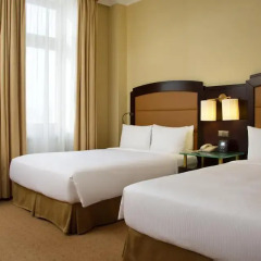 Гостиница Hilton Москва Ленинградская 5* Номер Делюкс с различными типами кроватей фото 11