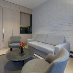 Отель Ilonn Boutique Limanowskiego 3* Улучшенные апартаменты с различными типами кроватей фото 13