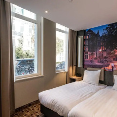Отель Inner Amsterdam 2* Стандартный номер с 2 отдельными кроватями фото 3