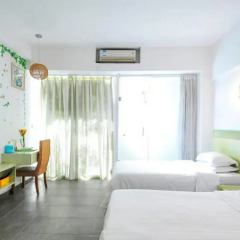 Апартаменты Fenghuang Rujia Holiday Apartments - Sanya Bay Branch комната для гостей фото 4