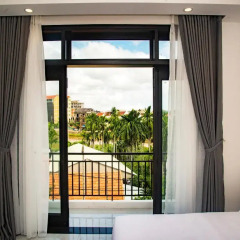 Отель Flamingo Villa Hoi An 2* Стандартный номер с различными типами кроватей фото 11