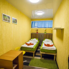 De-hostel Стандартный номер с 2 отдельными кроватями фото 2