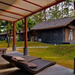 Отель Twin Lotus Koh Lanta 4* Вилла с различными типами кроватей фото 22