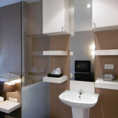 Отель The Green Bells New Petchburi 3* Стандартный номер с различными типами кроватей фото 3
