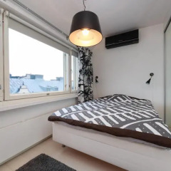 Апартаменты Rooftop Apartment With Sauna комната для гостей