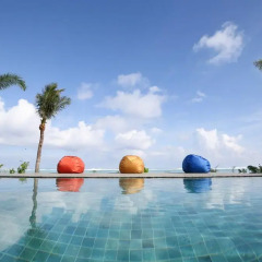Отель Dusit Thani Guam Resort США, Тамунинг - 1 отзыв об отеле, цены и фото номеров - забронировать отель Dusit Thani Guam Resort онлайн бассейн фото 3