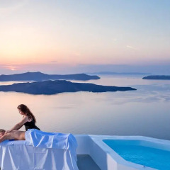 Отель Alti Santorini Suites Греция, Остров Санторини - отзывы, цены и фото номеров - забронировать отель Alti Santorini Suites онлайн пляж