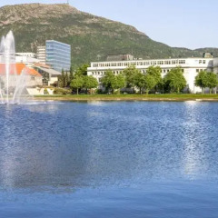 Отель Bergen Budget Hotel Норвегия, Берген - 2 отзыва об отеле, цены и фото номеров - забронировать отель Bergen Budget Hotel онлайн приотельная территория фото 2
