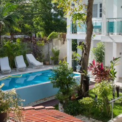 Hotel Neptunos Refugio бассейн фото 2