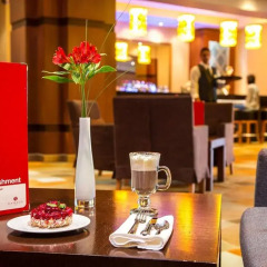 Отель Ramada by Wyndham Sofia City Center Болгария, София - 4 отзыва об отеле, цены и фото номеров - забронировать отель Ramada by Wyndham Sofia City Center онлайн питание фото 2