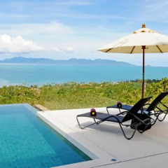 Отель Villa Blue View Таиланд, Самуи - отзывы, цены и фото номеров - забронировать отель Villa Blue View онлайн бассейн фото 2