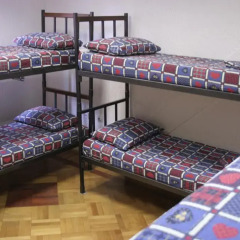Hostel Goodnight Grooves Кровать в общем номере с двухъярусной кроватью фото 7