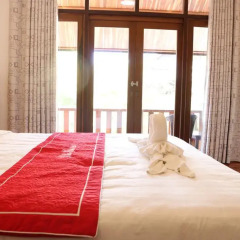 Отель Villa Oasis Luang Prabang 3* Номер Делюкс с двуспальной кроватью фото 4