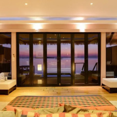 Отель Adaaran Prestige Vadoo 5* Вилла с различными типами кроватей фото 20