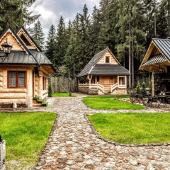 Отель Kościelisko Domki regionalne Sywor Косцелиско