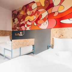 Bed Hostel Номер Эконом разные типы кроватей фото 3