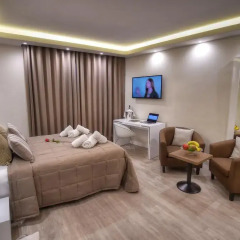 Апартаменты Onyx Suites & Apartments Номер Эконом с различными типами кроватей фото 5