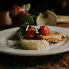 Отель Romantic Boutique Hotel & Spa Литва, Паневежис - 1 отзыв об отеле, цены и фото номеров - забронировать отель Romantic Boutique Hotel & Spa онлайн питание фото 3