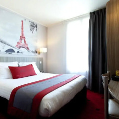 Отель Avia Hôtel Saphir Montparnasse 3* Стандартный номер с двуспальной кроватью фото 6