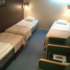 Отель Vanadis Hotell & Bad 2* Стандартный номер с различными типами кроватей (общая ванная комната) фото 7
